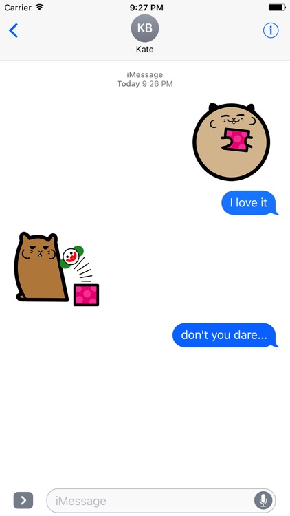 Animated CUTEsy HAMSTEr Sticker for iMessage