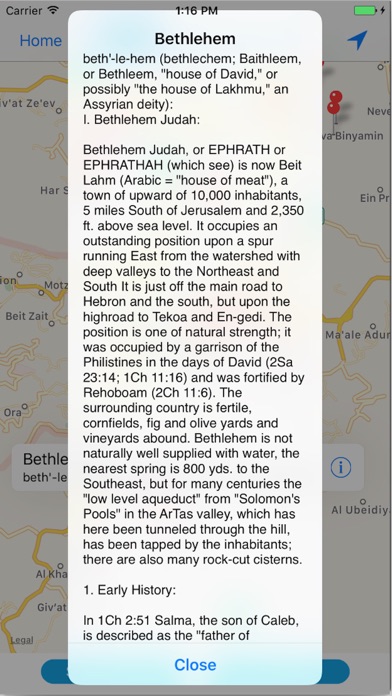 Places in Bible screenshot 3