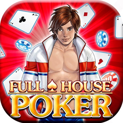 Full House Poker - 1v1, on-line tournaments, vegas championship arena Icon