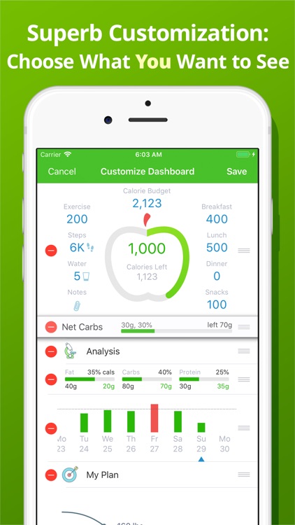 Calorie Counter PRO MyNetDiary screenshot-6