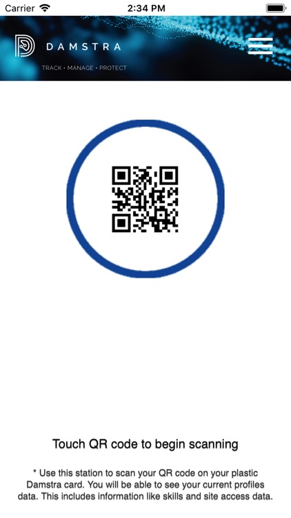 Damstra QR Scanner