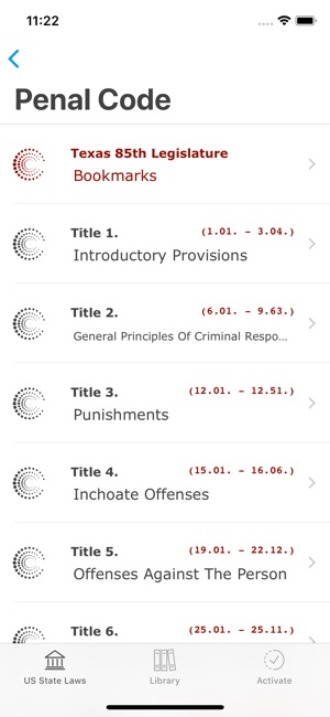 US Laws, State Law Library(圖2)-速報App