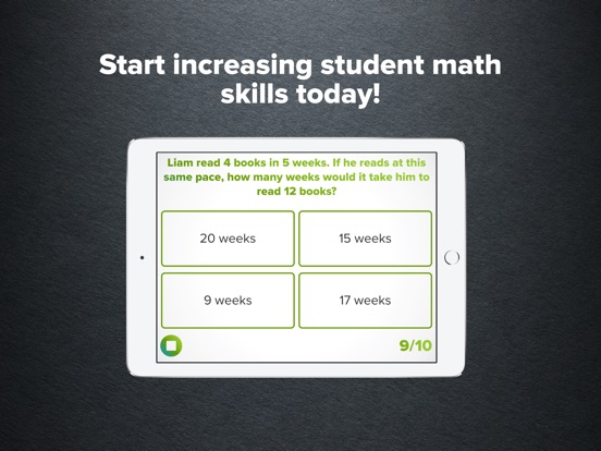 6th Grade Math Practice Screenshots