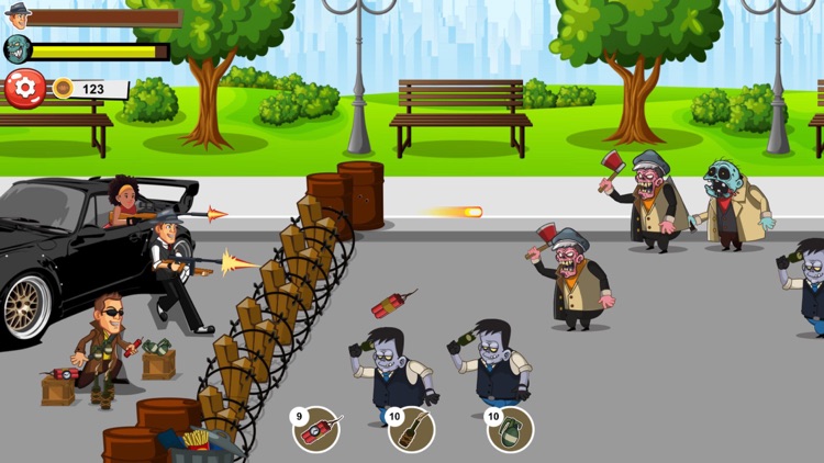 Gangster Gun - Zombie Attack screenshot-7