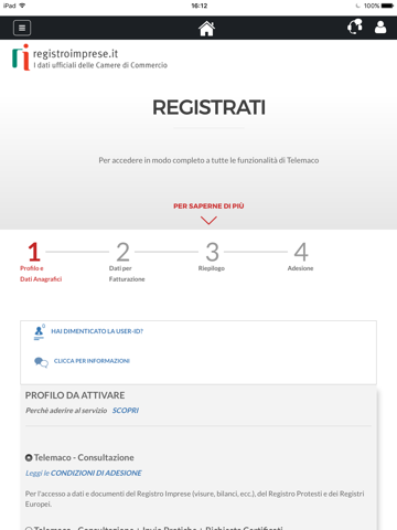registroimprese.it screenshot 4