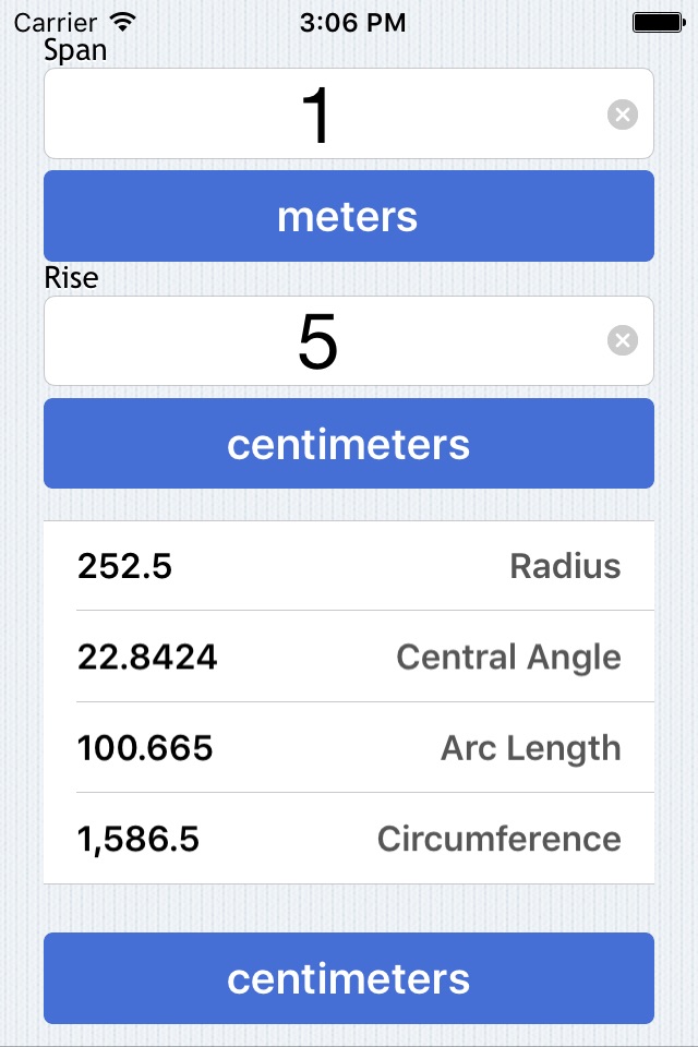 Radius Calculator screenshot 3