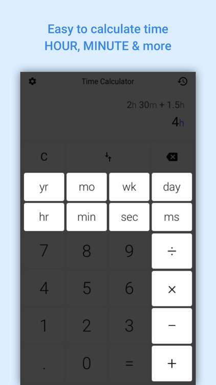 Time Calculator.