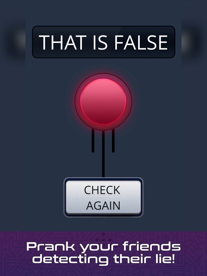 Finger Lie Detector Prank Joke