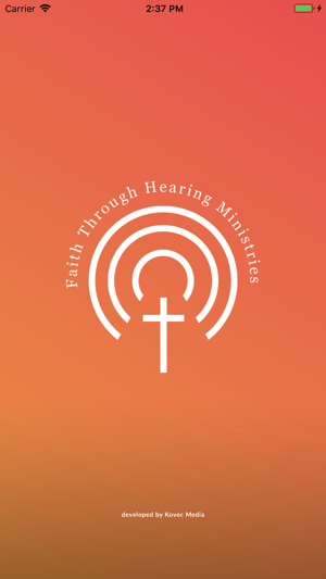 Faith Through Hearing