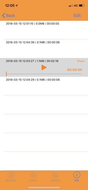 Burst Audio Recorder(圖5)-速報App