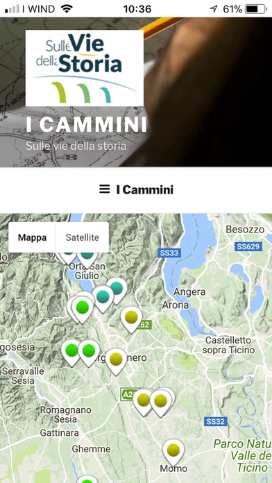 I Cammini screenshot 2