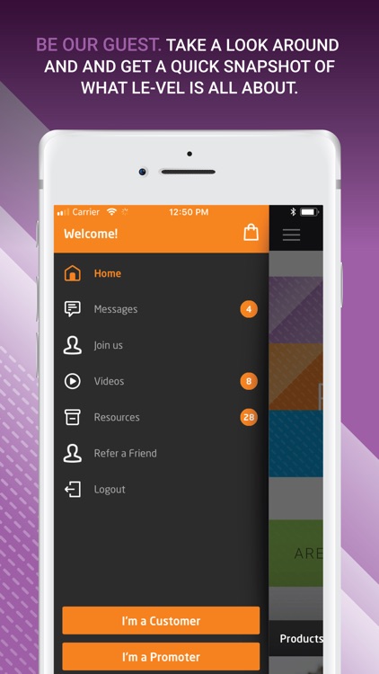 Le-Vel Cloud Control Mobile