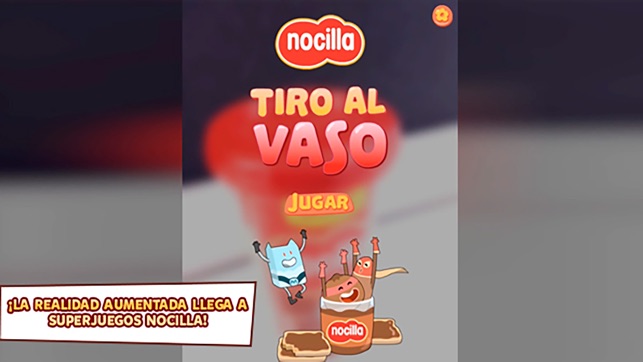 Nocilla Tiro al Vaso