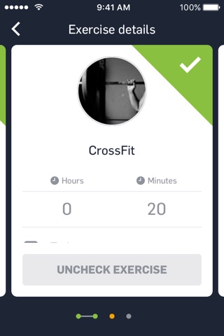 eGym Fitness App screenshot 3