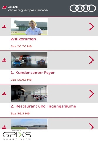 Audi driving experience center - náhled