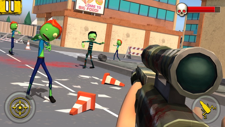 Halloween Sniper Scary Zombies screenshot-4