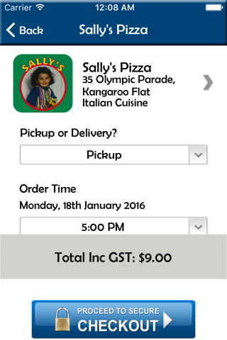 Sallys Pizza screenshot 4