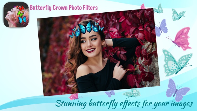 Butterfly Crown Photo Filters