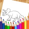 Icon Dinosaur Coloring Book Pages