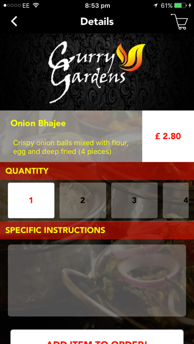 How to cancel & delete Curry Gardens from iphone & ipad 4