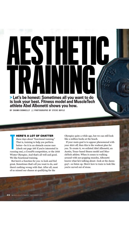 Muscle & Fitness Magazine screenshot-3
