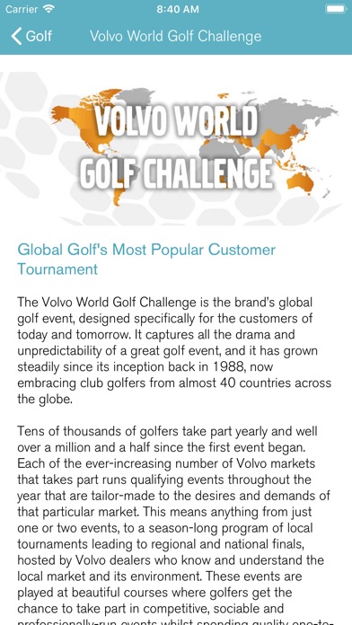 Volvo World Golf Challenge screenshot 3