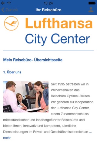 Optimal-Reisen Lufthansa CC screenshot 4