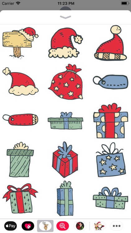 Christmas Doodles Sticker Pack