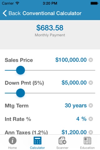 SMART Mortgage Calculator screenshot 3