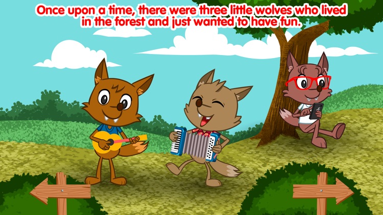 Three Little Wolves screenshot-0