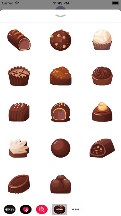 Chocolatey stickers