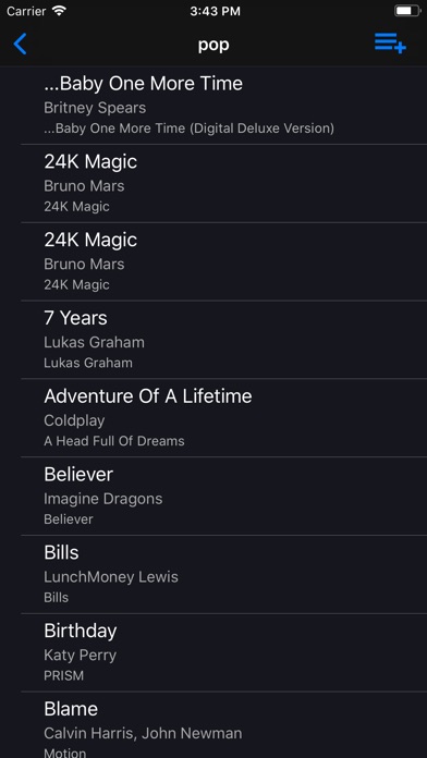 SPlist - Custom Playlists screenshot 3