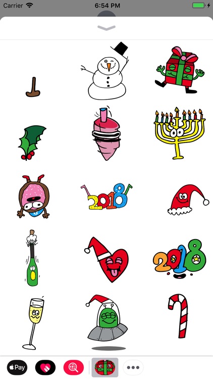 Holidaze Animated Stickers