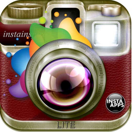 InstaInspire Photo Pic App - The Artsy Photo Crop and Shop FX Editor for Christmas by Insta Apps! Icon