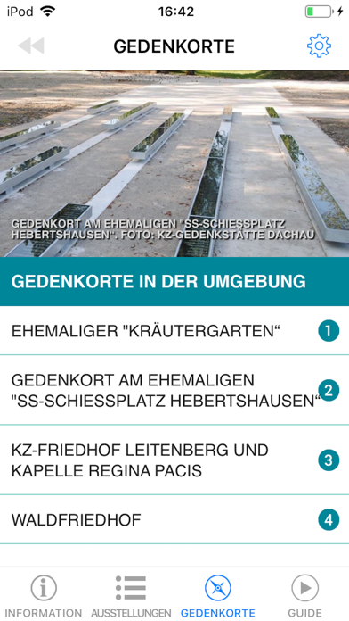 KZ-Gedenkstätte Dachau - DGS screenshot 3