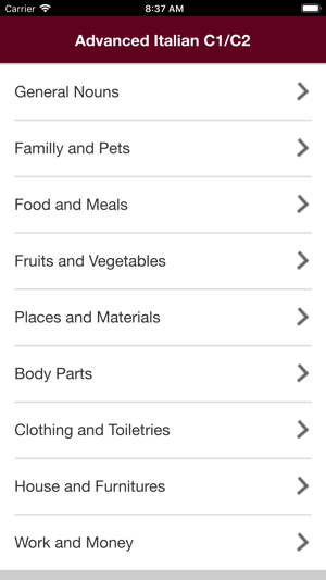 Advanced Italian C1/C2(圖2)-速報App
