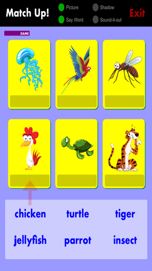 Phonic Flashcards - ANIMALS(圖8)-速報App