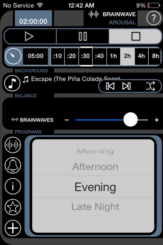 BrainWave Arousal - 4 Powerful Binaural Programs screenshot 4