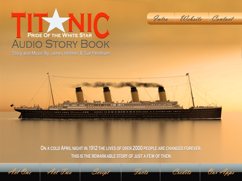 Titanic Audio Story - náhled