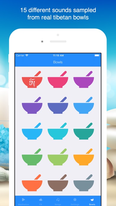 TIBETAN BOWLS MINDFULNESS BELL