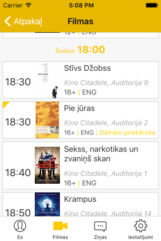 Forum Cinemas Latvija screenshot 2