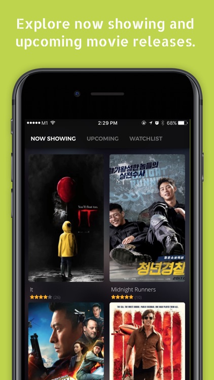 Popcorn: Movie showtimes