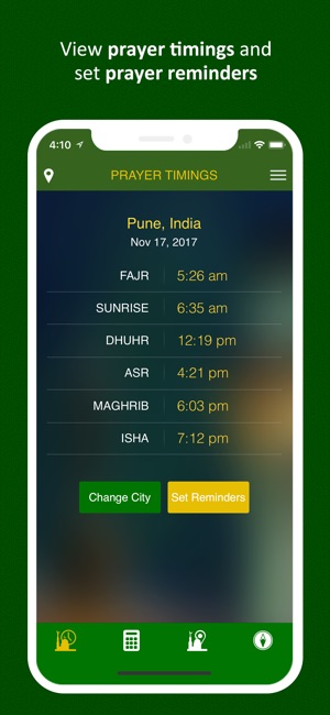 Salah Timings