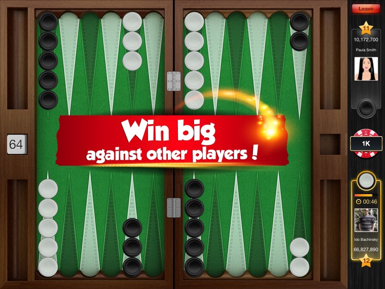 Backgammon HD Play Live Online