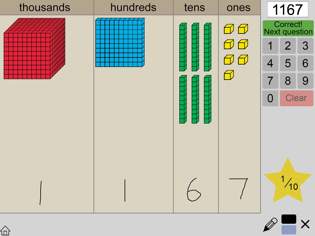 Base Ten Blocks Math screenshot 3