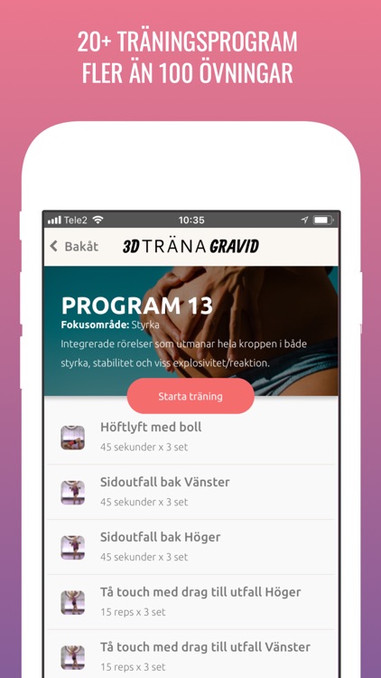 3DTränaGravid - Gravidträning screenshot-3