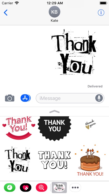 Thank You Stickers 2018 screenshot-3