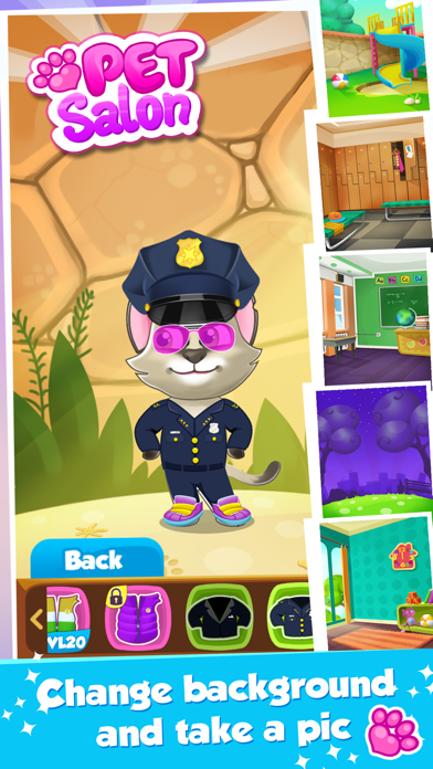 How to cancel & delete Pet Salon: Cat Dress Up Game from iphone & ipad 3