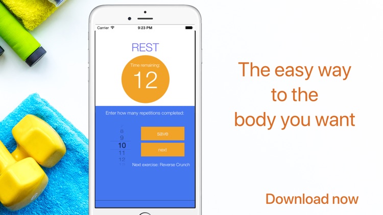 5 Minute Home Workout screenshot-3