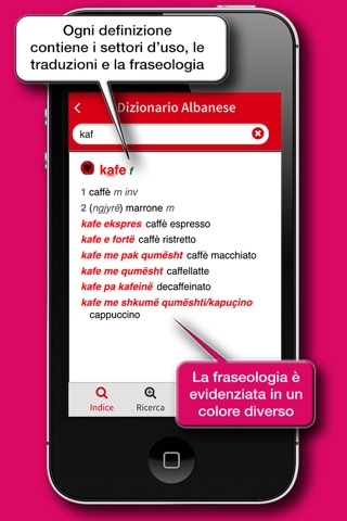 Dizionario Albanese Hoepli screenshot 3